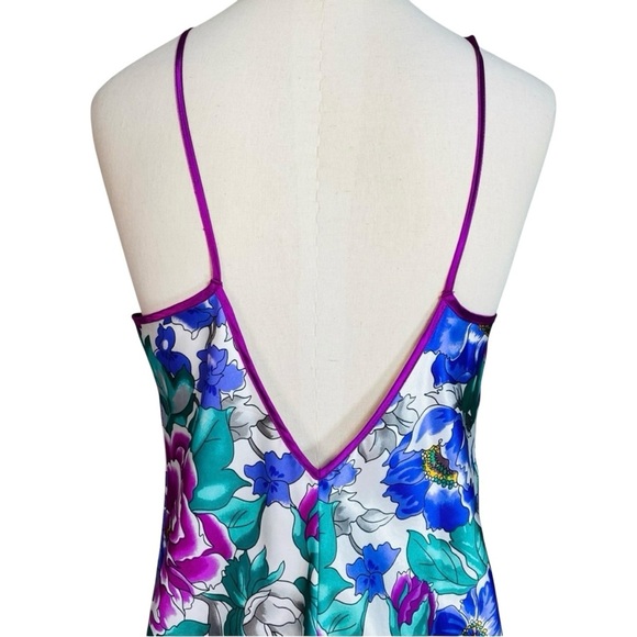 Vintage Floral Slip Lingerie - Picture 3 of 4